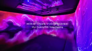 Read more about the article 군산 구” 조선식량영단 군산출장 미디어아트 구축 / Efun 8대