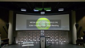 Read more about the article 고려사이버대학교 미디어아트 구축 /  SONY 2대